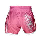 Pink Danger Equipment Kids Muay Thai Short Back