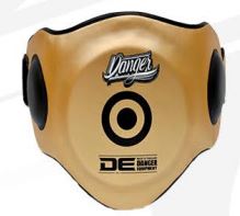 Gold Danger Equipment Belly Pad Semi Leather Front