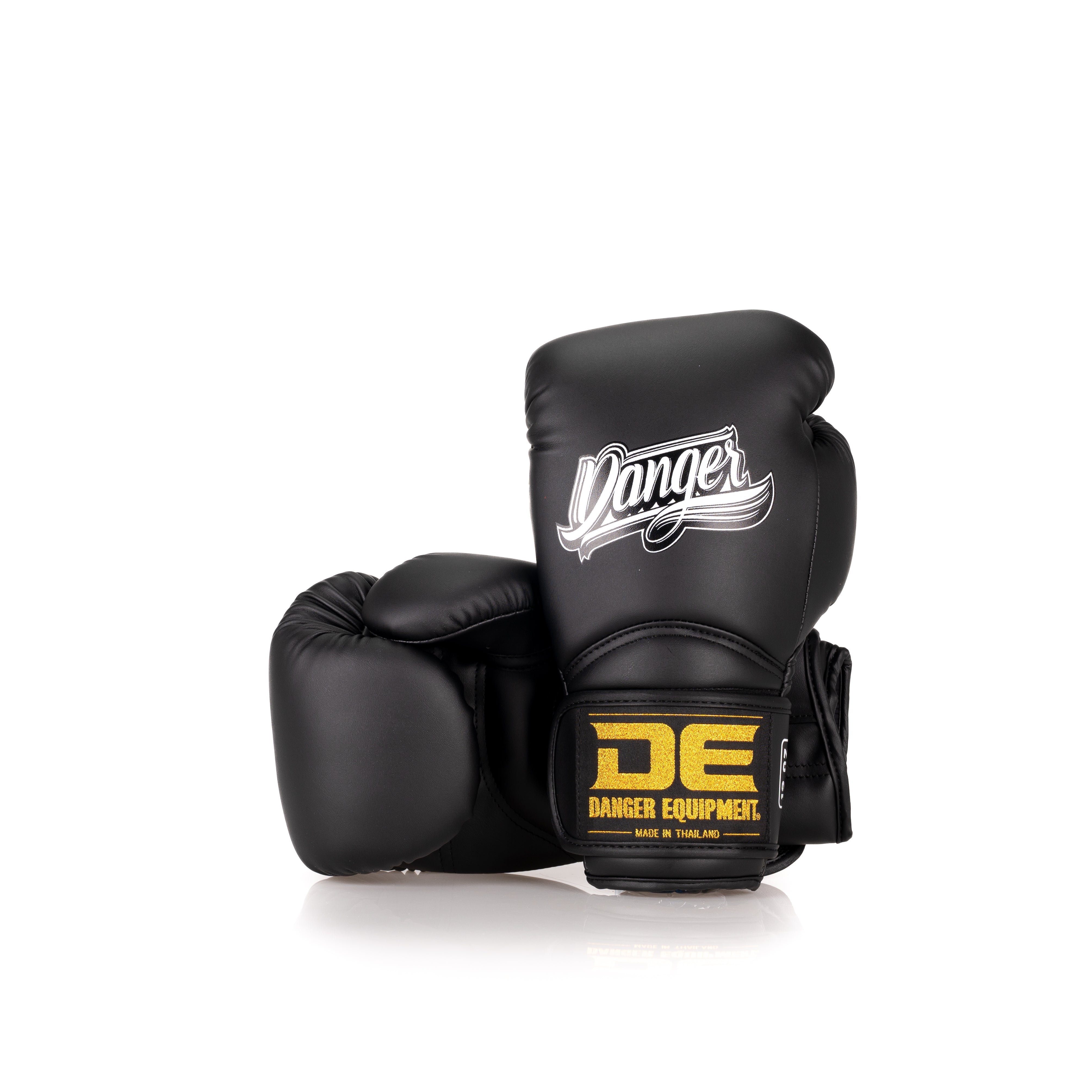 Black Danger Equipment The 'Rocket' Boxing Gloves Front/Back