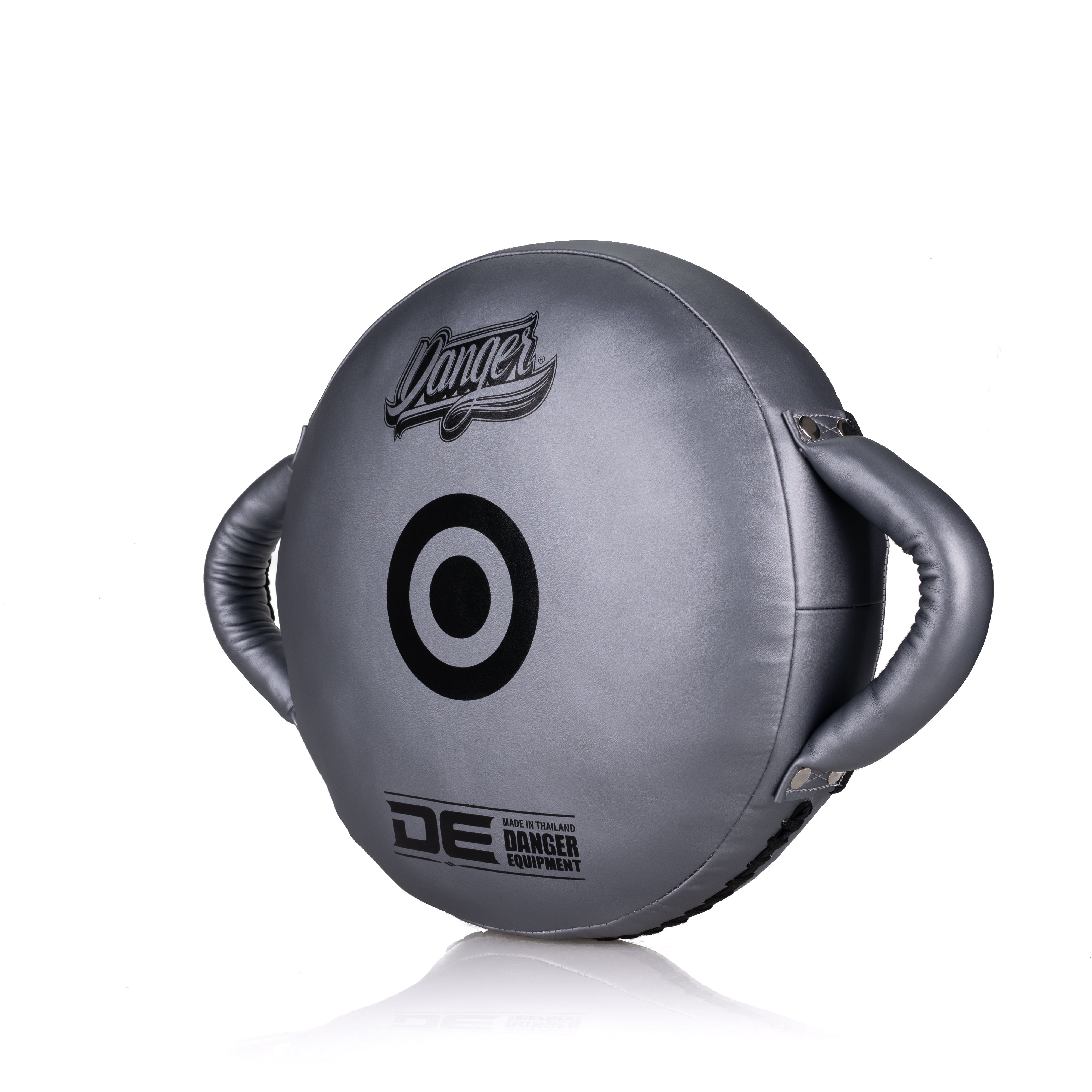 Grey Danger Equipment Boxing Shield Side