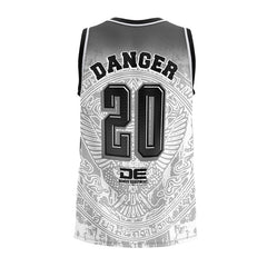 Grey Danger Equipment Sleeveless Training Lycra Back