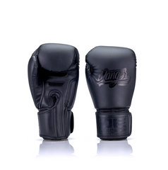 Black Danger Equipment Super Max Boxing Gloves Front/Back