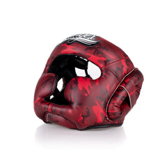 Red Danger Equipment Army Edition Head Guard Side