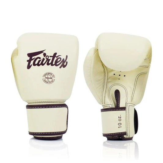 Fairtex BGV16 Leather Muay Thai Boxing Gloves - Fight.ShopBoxing GlovesFairtexKhaki10oz
