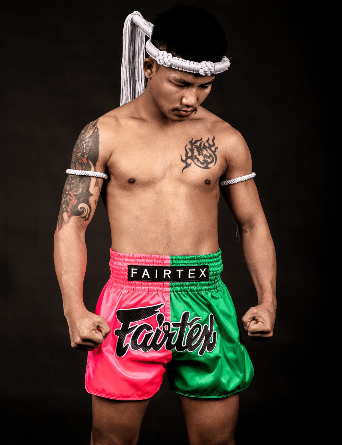 Fairtex BS1911 Two - Tone Muay Thai Boxing Shorts - Fight.ShopMuay Thai ShortFairtexXS