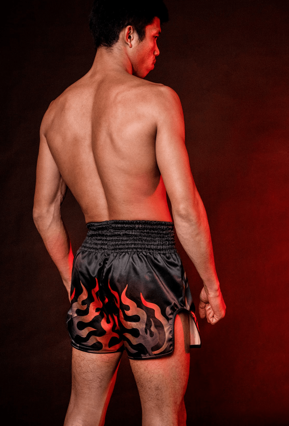 Fairtex BS1921 Black Volcano Muay Thai Boxing Short - Fight.ShopMuay Thai ShortFairtexXS