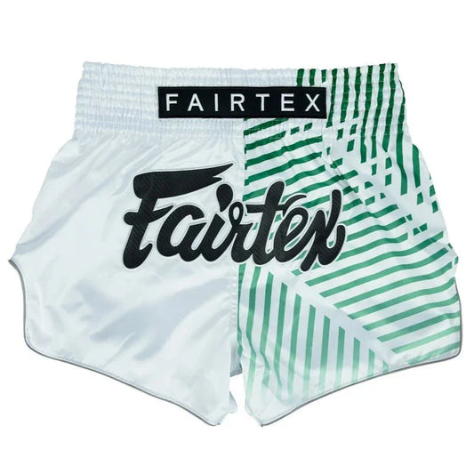 Fairtex BS1923 Racer White Muay Thai Shorts - Fight.ShopMuay Thai ShortFairtexXS