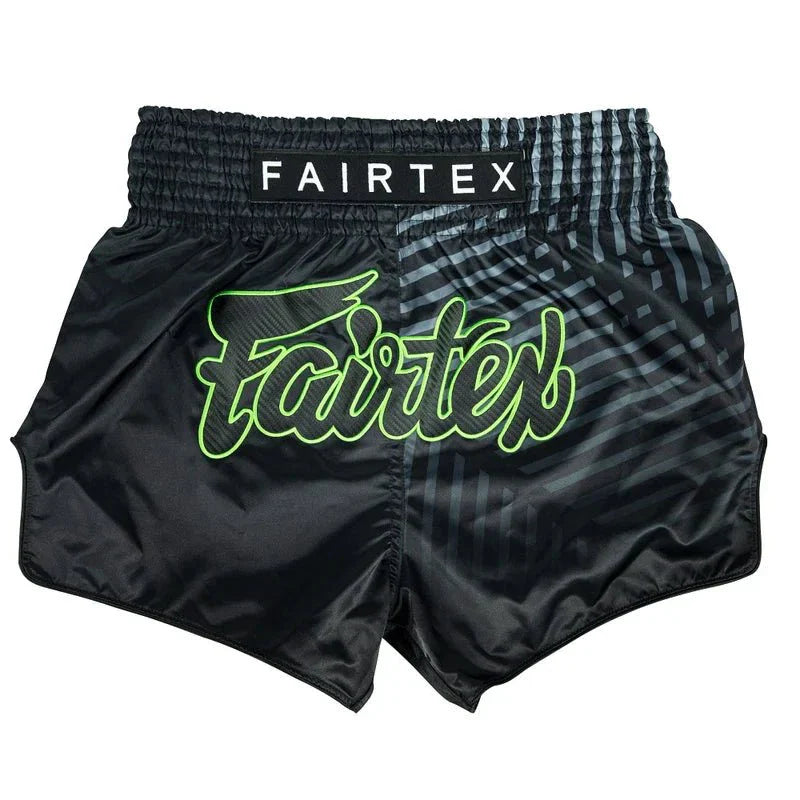 Fairtex BS1924 Racer Black Muay Thai Boxing Shorts - Fight.ShopMuay Thai ShortFairtexXS
