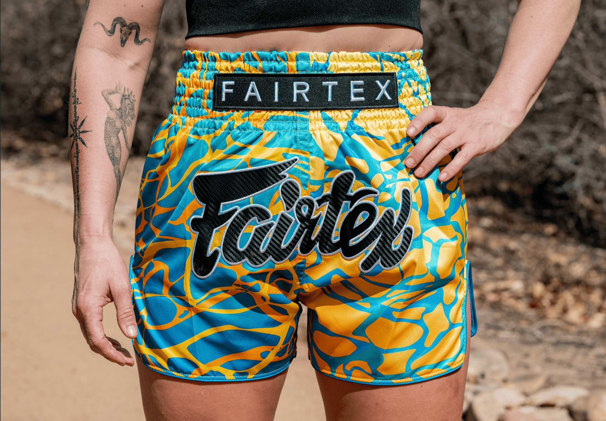 Fairtex BS1927 Magma Green Muay Thai Boxing Shorts - Fight.ShopMuay Thai ShortFairtexXS