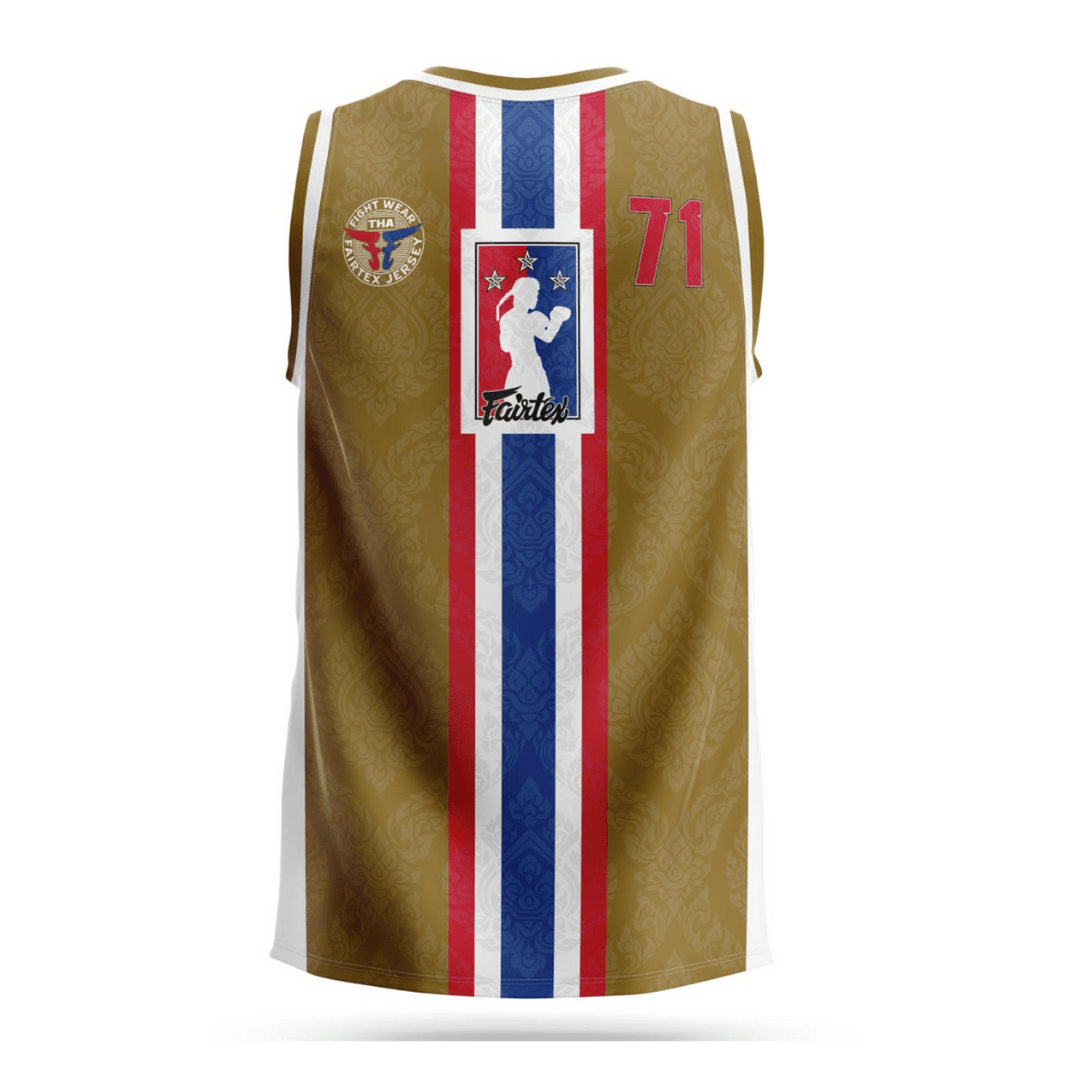 Fairtex NBA Jersey - Muay Thai - Fight.ShopJerseyFairtexBrownXS