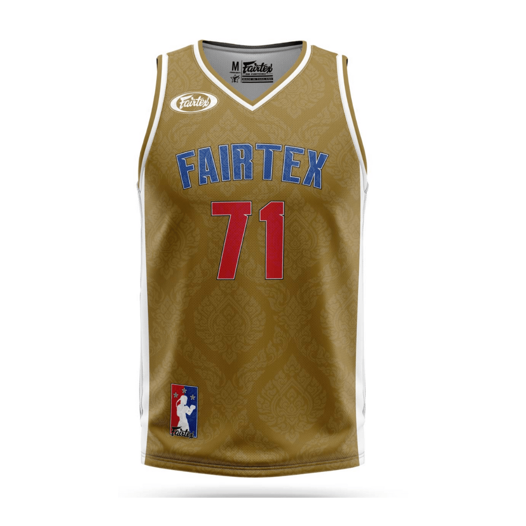Fairtex NBA Jersey - Muay Thai - Fight.ShopJerseyFairtexBrownXS