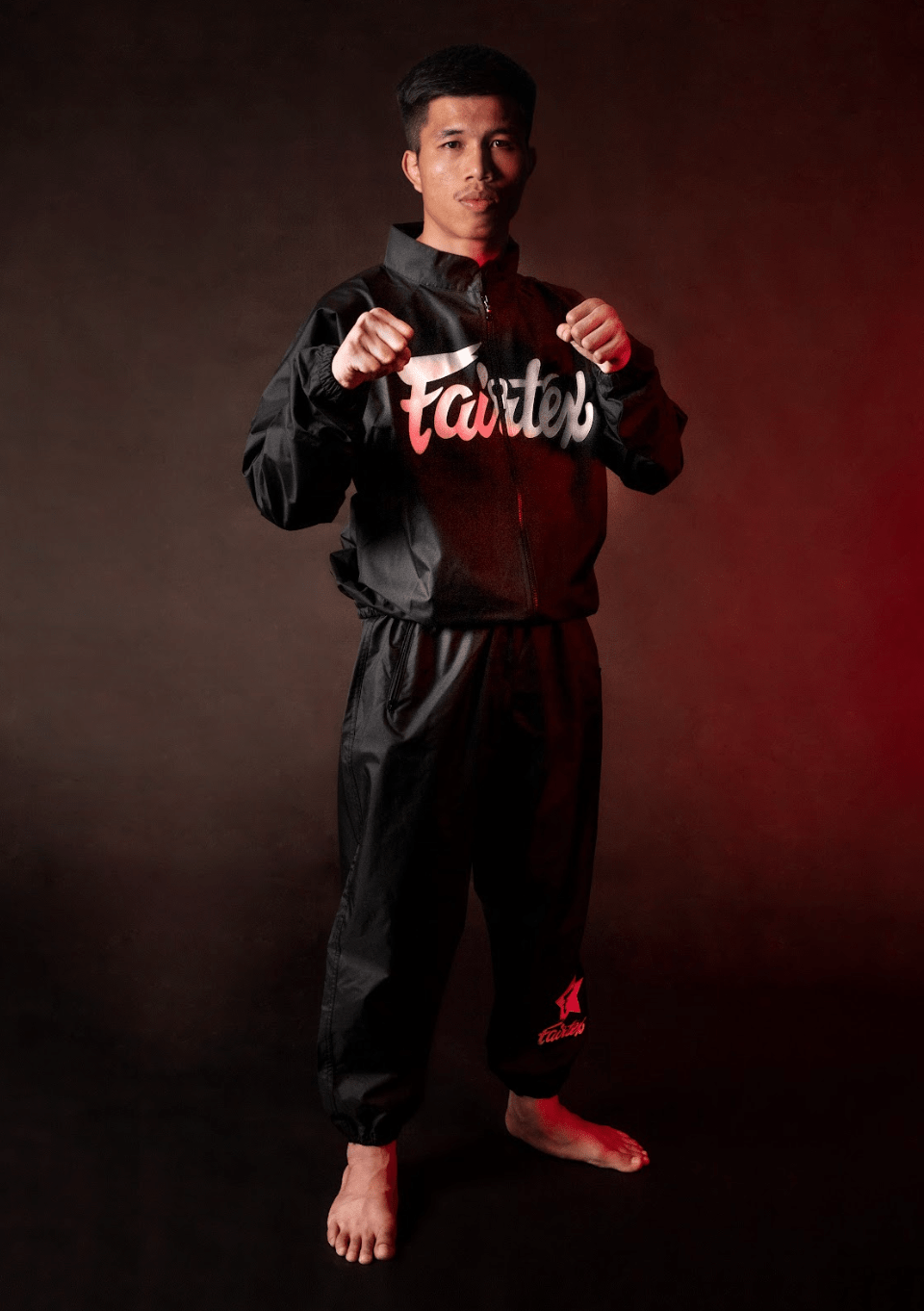 Fairtex VS3 Vinyl Sweat Suit - Fight.ShopSweat SuitFairtexBlack/GreyS