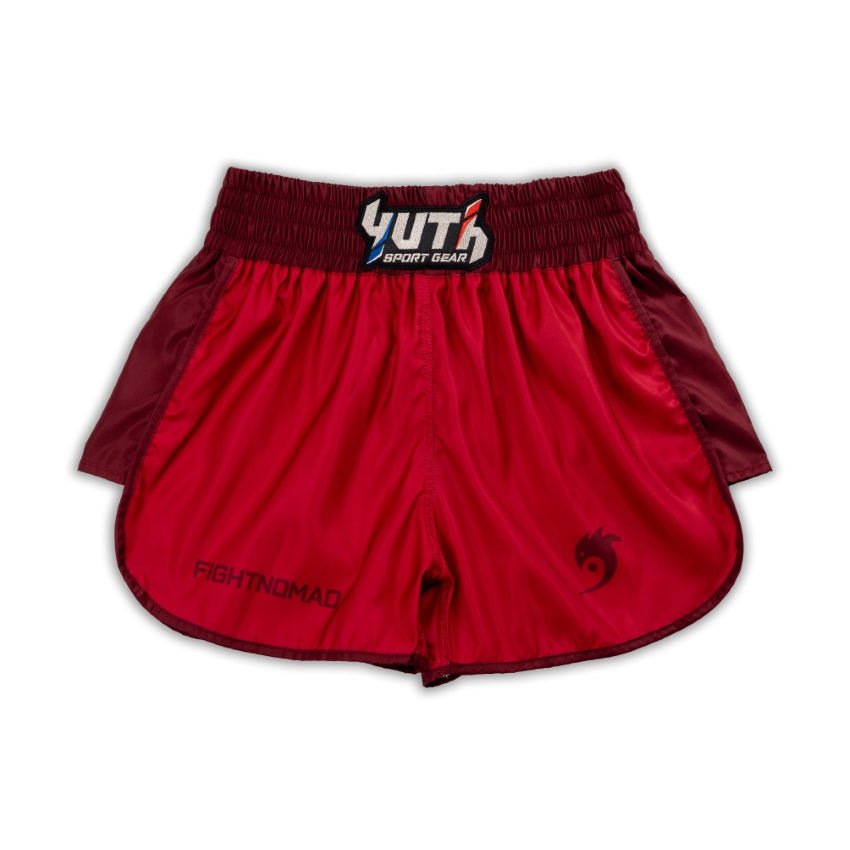 Fight Nomad Classic Muay Thai Short - Fight.ShopMuay Thai ShortYuth X Fight NomadXSRose Red