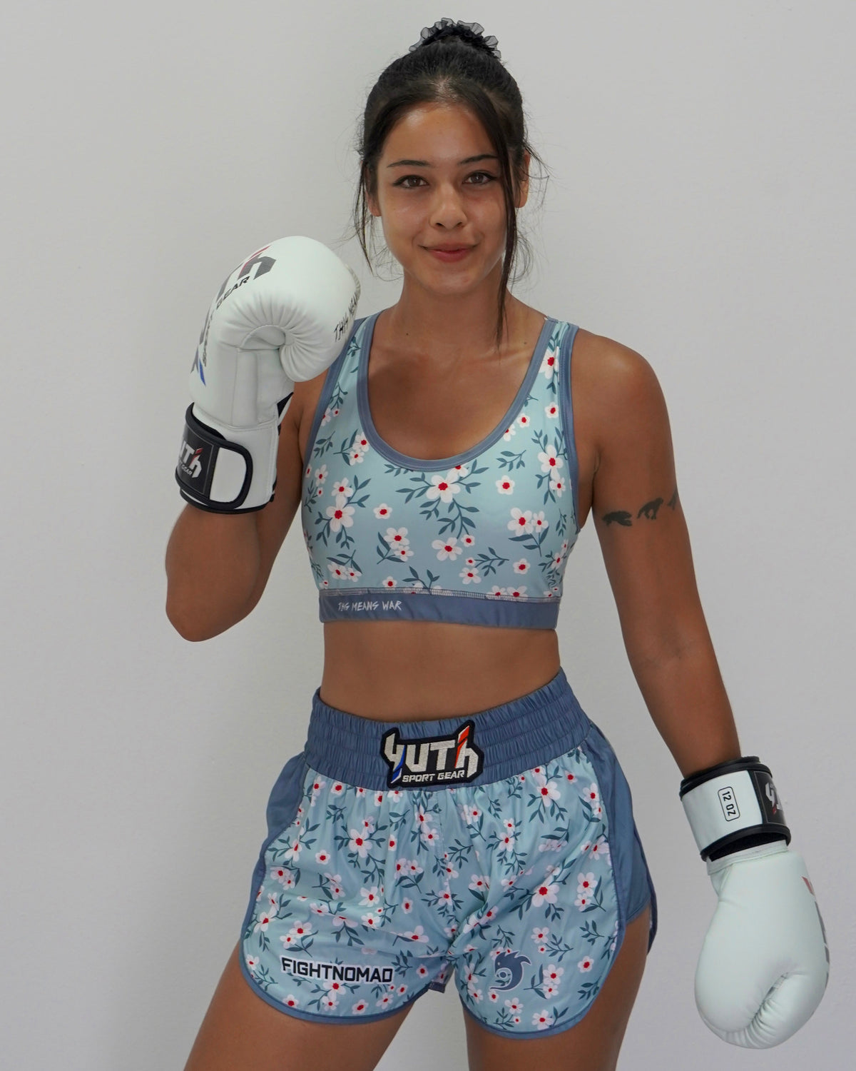Fight Nomad Flower Pattern Muay Thai Shorts - Fight.ShopMuay Thai ShortYuth X Fight NomadXS