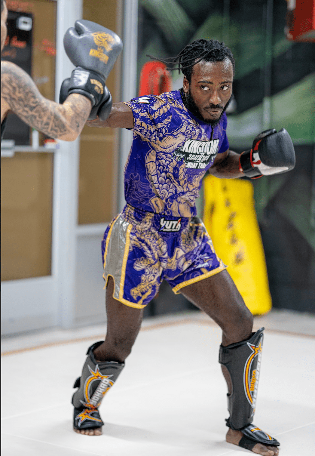 Kingdom Muay Thai Short - Fight.ShopMuay Thai ShortKingdom Muay ThaiPurpleXS