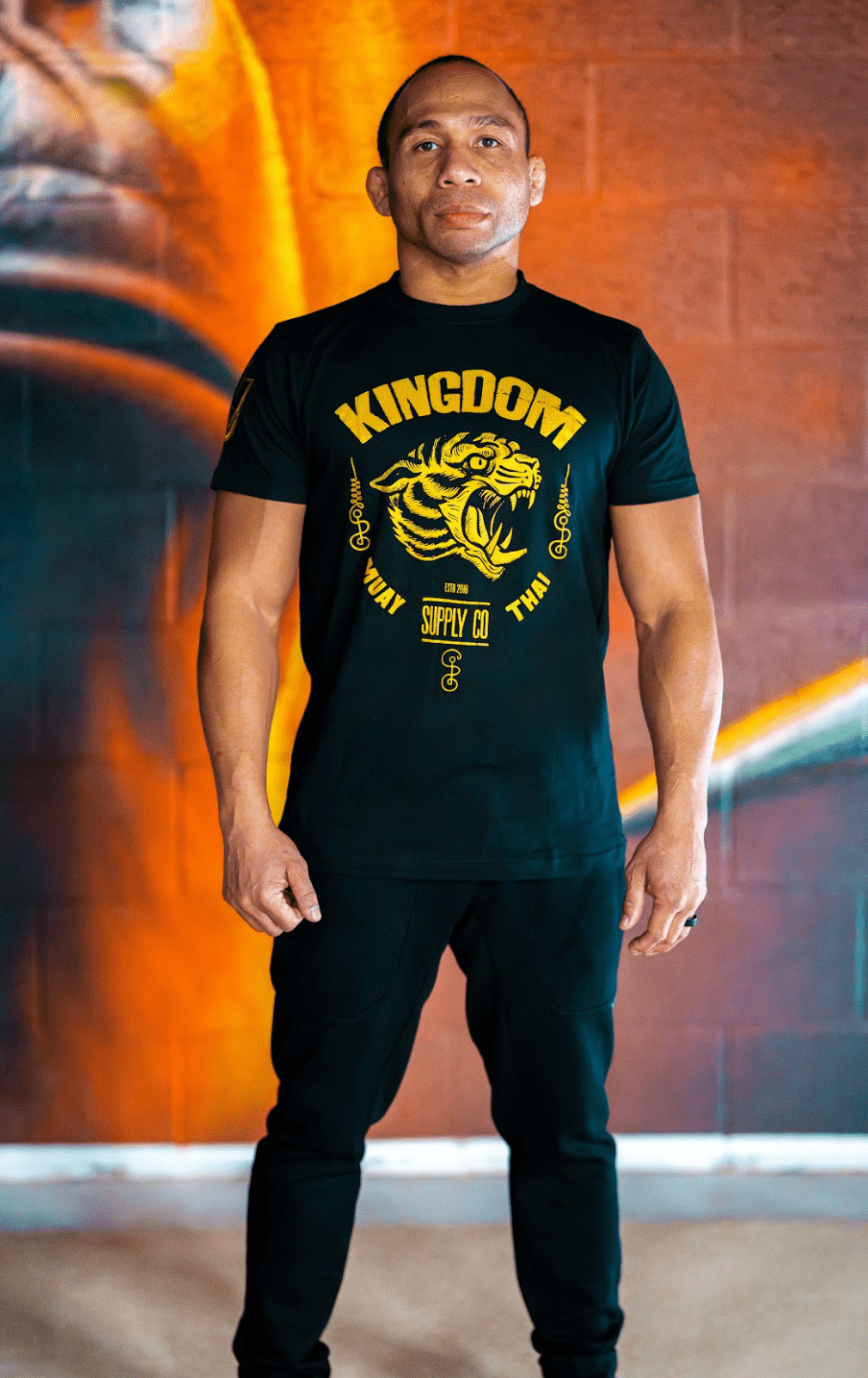 Kingdom Muay Thai T-Shirt - Fight.ShopT-ShirtKingdom Muay ThaiBlack/GoldXS
