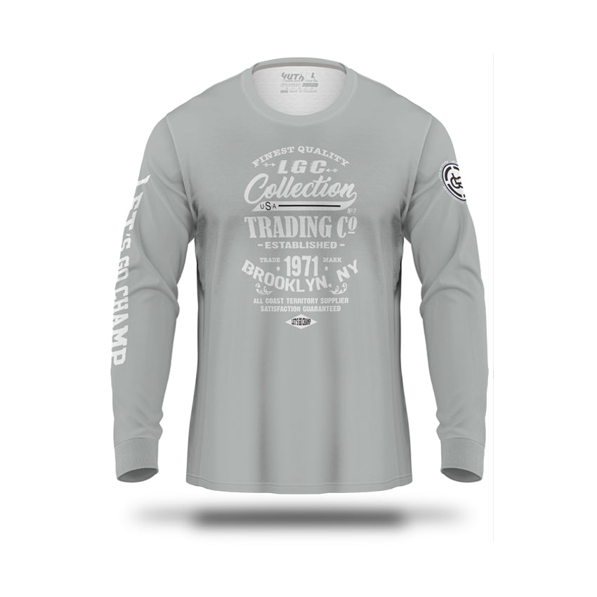 LGC x Yuth Longsleeve Shirt - Fight.ShopYuthGreyXS