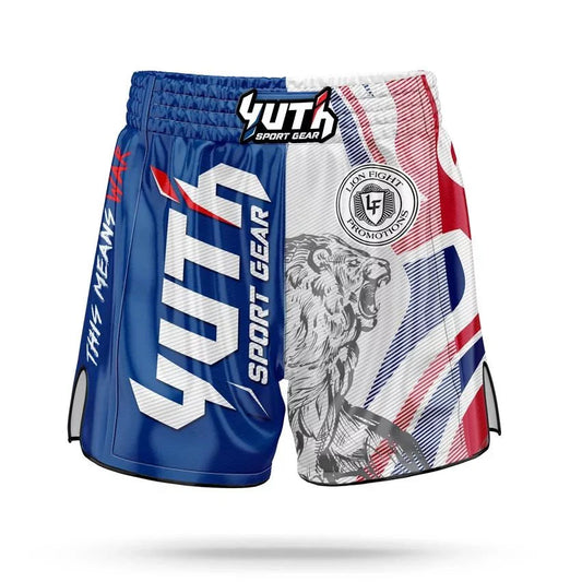 Lion Fight 71 Muay Thai Shorts - Fight.ShopMuay Thai ShortLion Fight 71BlueXS
