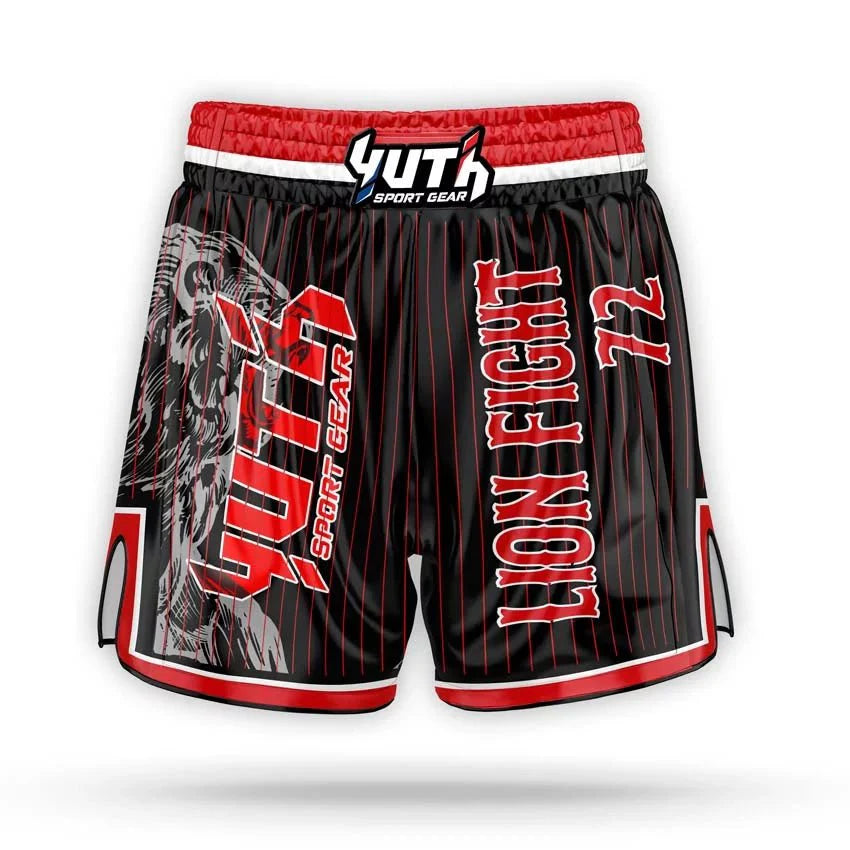 Lion Fight 72 Muay Thai Shorts - Fight.ShopMuay Thai ShortLion Fight 72BlackXS