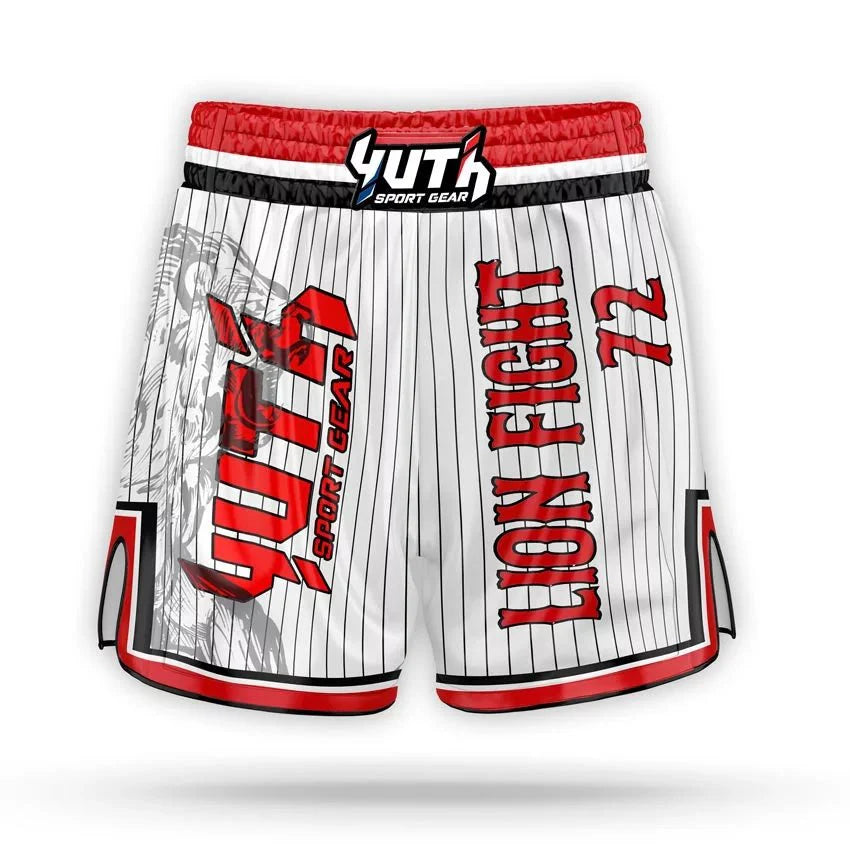 Lion Fight 72 Muay Thai Shorts - Fight.ShopMuay Thai ShortLion Fight 72WhiteXS