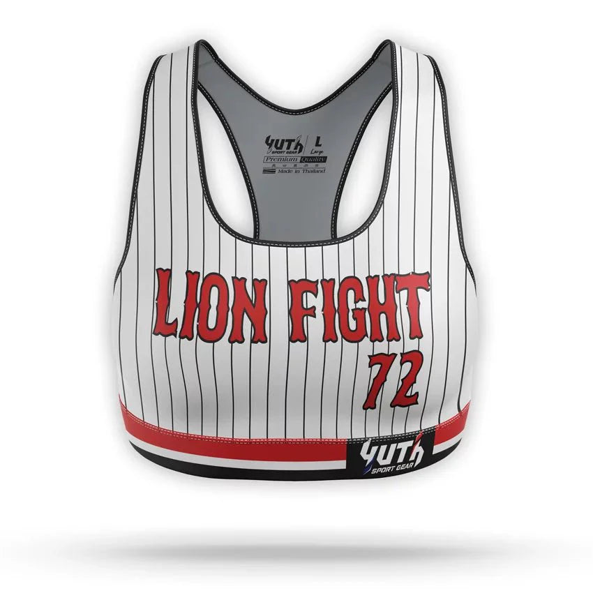 Lion Fight 72 Sports Bra - Fight.ShopSports braLion Fight 72XSWhite
