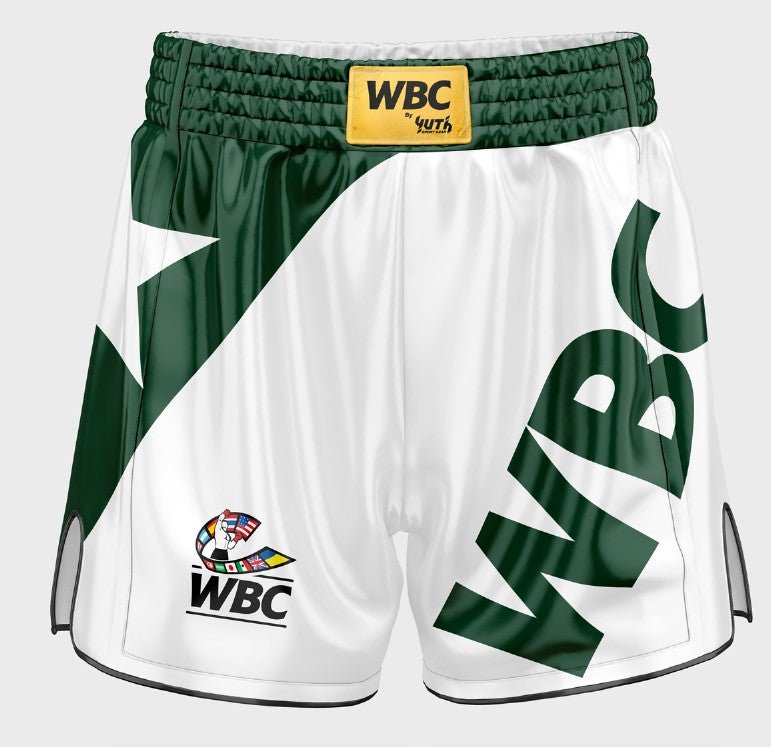 WBC Boxing Generic Shorts - Fight.ShopBoxing shortYuth X WBC BoxingWhiteXS