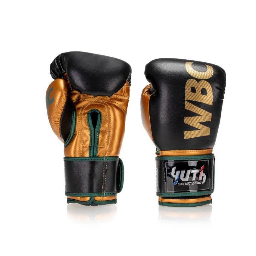 WBC X Yuth Hybrid Competition Boxing Gloves - Fight.ShopBoxing GlovesYuth X WBCBlack/Gold8oz
