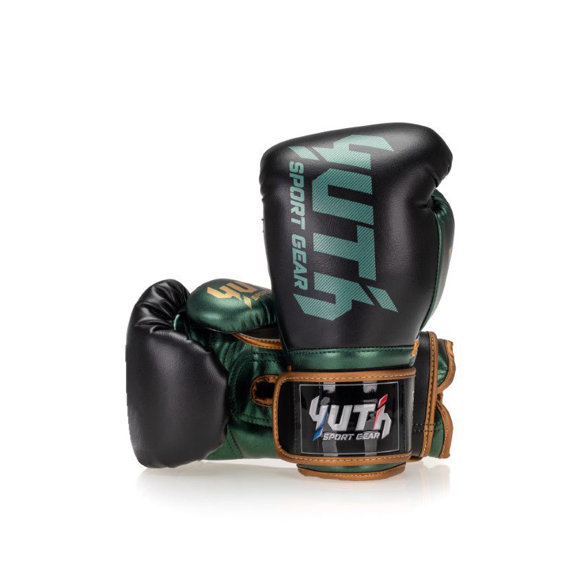 WBC X Yuth Hybrid Competition Boxing Gloves - Fight.ShopBoxing GlovesYuth X WBCBlack/Green8oz