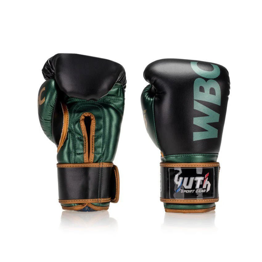 WBC X Yuth Hybrid Competition Boxing Gloves - Fight.ShopBoxing GlovesYuth X WBCBlack/Green8oz