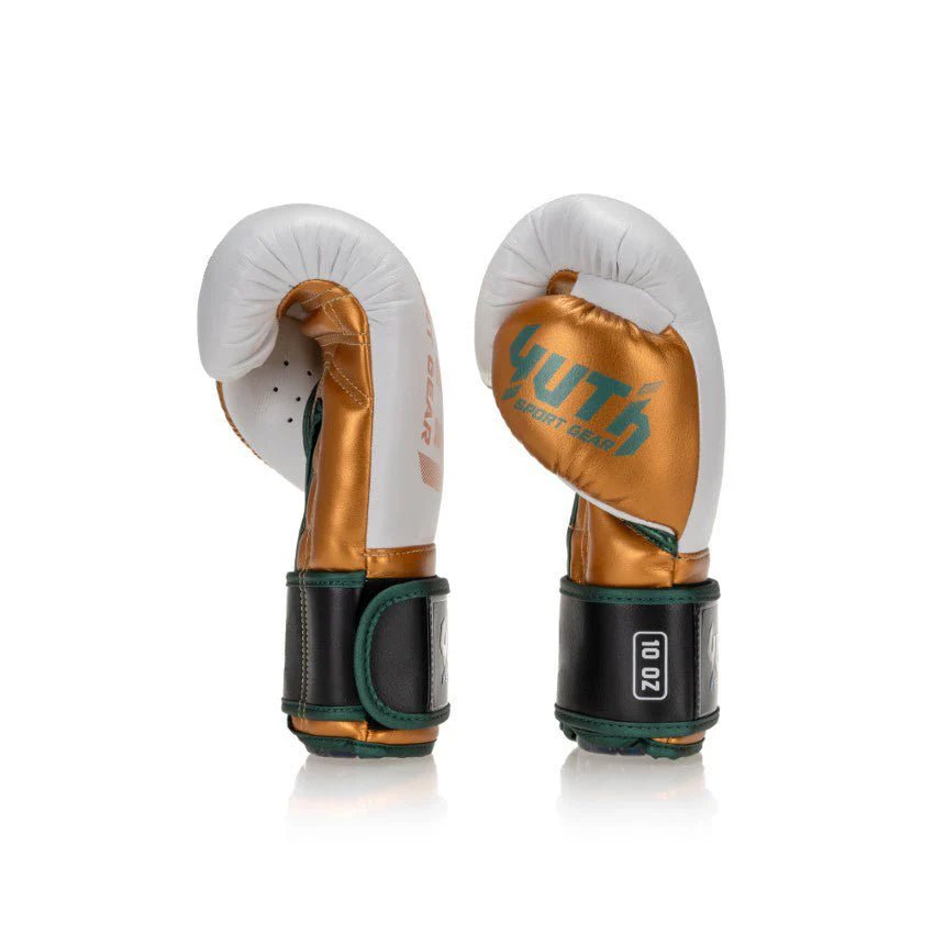 WBC X Yuth Hybrid Competition Boxing Gloves - Fight.ShopBoxing GlovesYuth X WBCWhite/Gold8oz