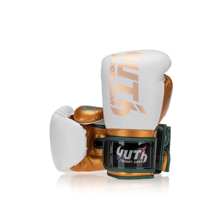WBC X Yuth Hybrid Competition Boxing Gloves - Fight.ShopBoxing GlovesYuth X WBCWhite/Gold8oz