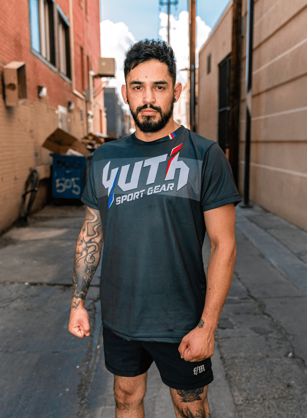 Yuth Men's Chest T-shirt - Fight.ShopT-ShirtYuthBlackXS