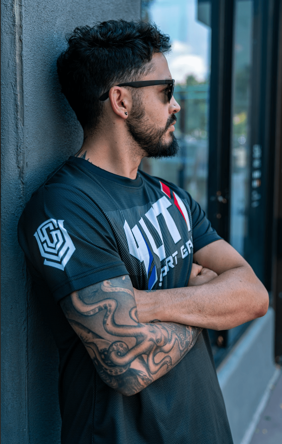 Yuth Men's Chest T-shirt - Fight.ShopT-ShirtYuthBlackXS