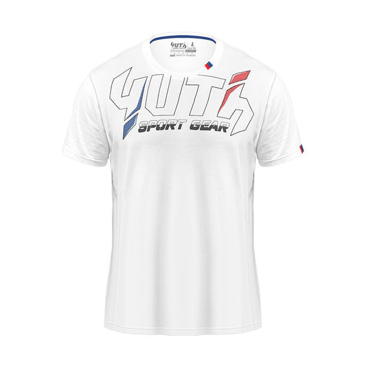 White Yuth-Sport Gear T-Shirt Front