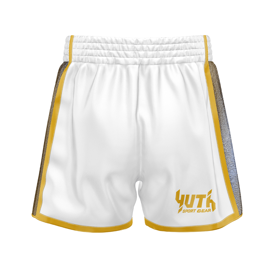 Yuth X Hemmers Gym Muay Thai Short - Fight.ShopMuay Thai ShortYuth x Hemmers GymWhiteXS