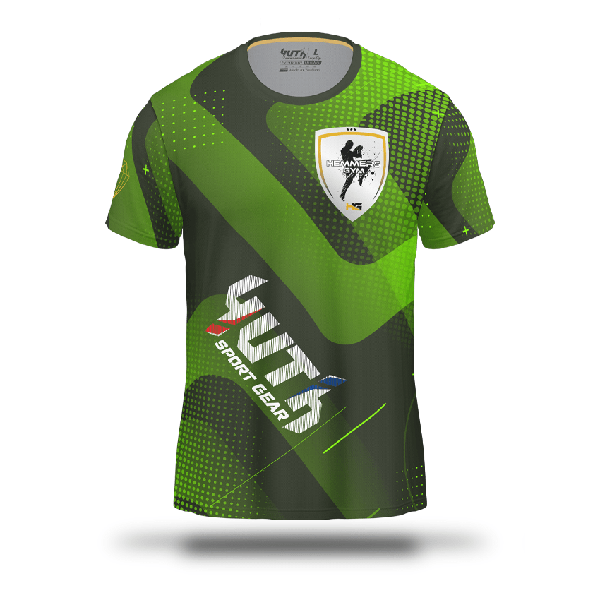 Yuth X Hemmers Gym T-Shirt - Fight.ShopT-ShirtYuth x Hemmers GymGreenXS