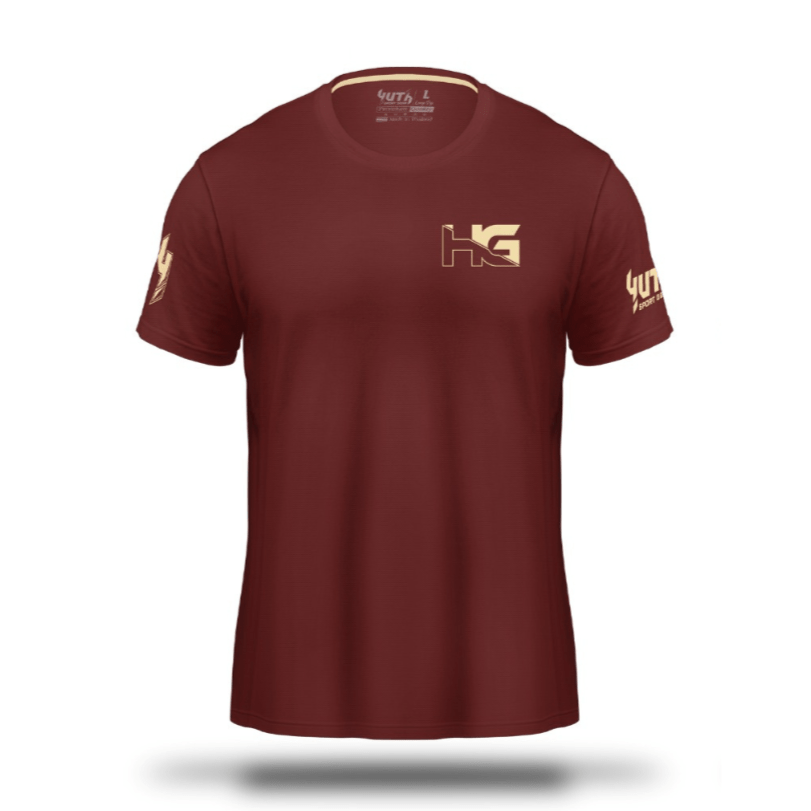 Yuth X Hemmers Gym Training T-Shirt - Fight.ShopT-ShirtYuth x Hemmers GymMaroonXS