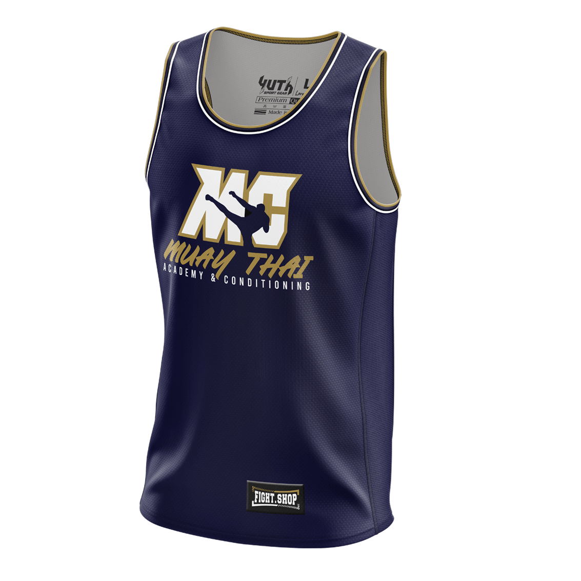Yuth X MC Muay Thai Palm Jersey - Fight.ShopJerseyYuthXSNavy Blue