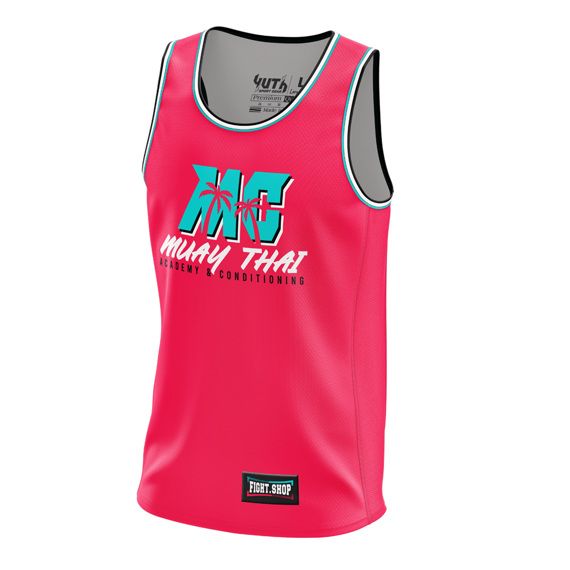 Yuth X MC Muay Thai Palm Jersey - Fight.ShopJerseyYuthXSRed