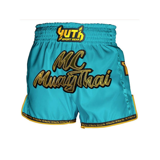 Yuth X MC Muay Thai Shorts - Fight.ShopMuay Thai ShortYuthTurqoiseXS