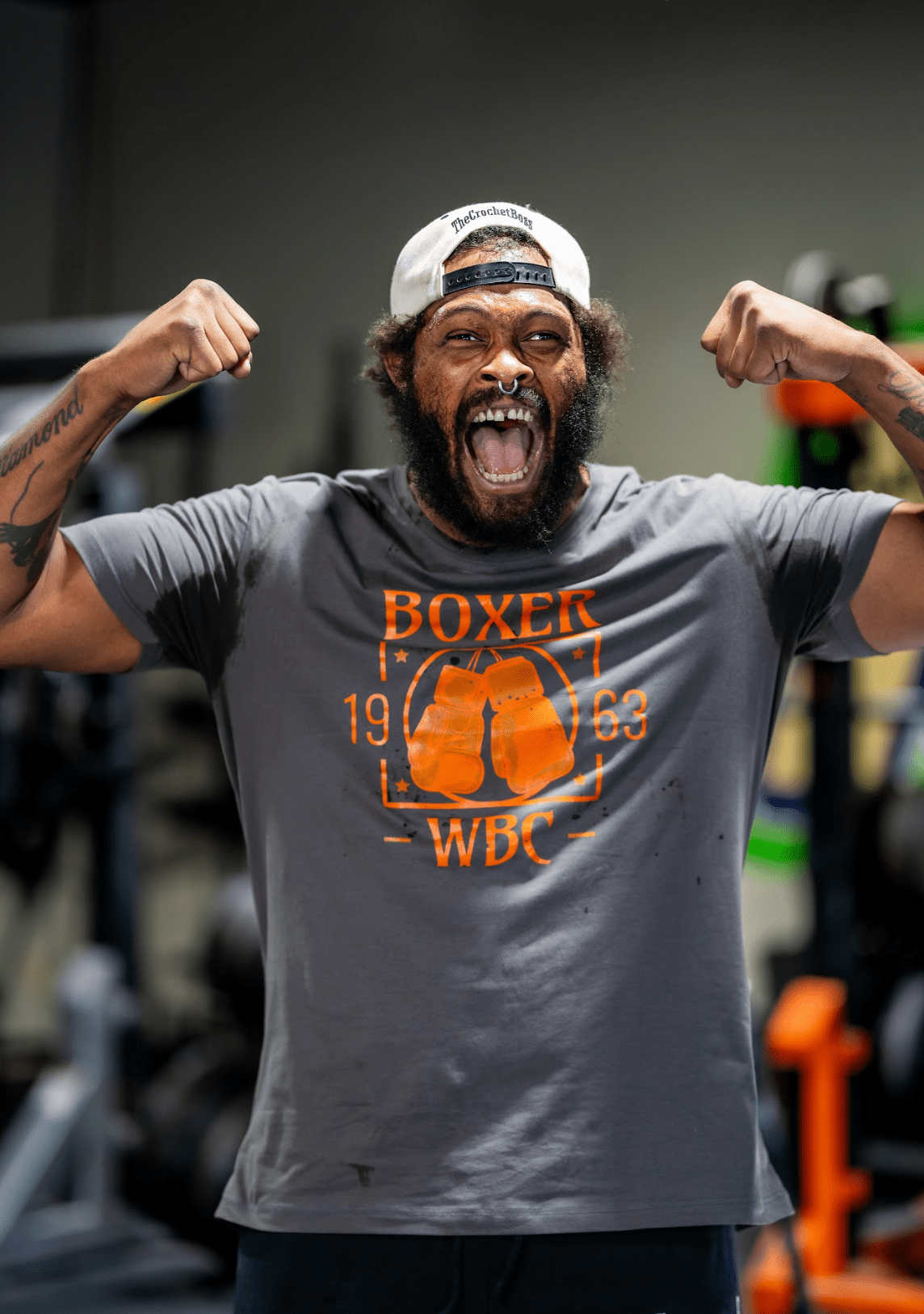 Yuth X WBC Boxer T-Shirt - Fight.ShopT-ShirtYuth X WBC BoxingGreyXS