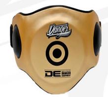 Gold Danger Equipment Belly Pad Semi Leather  Front