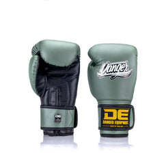 Army Green Danger Equipment Compact Boxing Gloves Front/Back